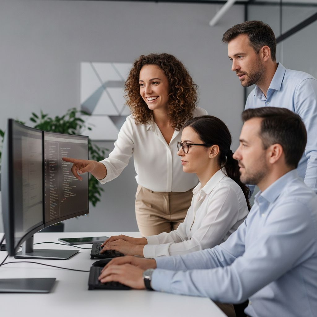 Equipo Argentina Tech Insight trabajando